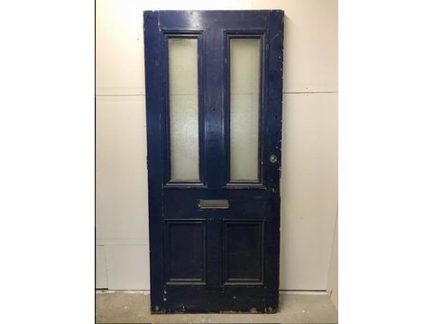 Reclaimed Four Panel Front Door FD1017