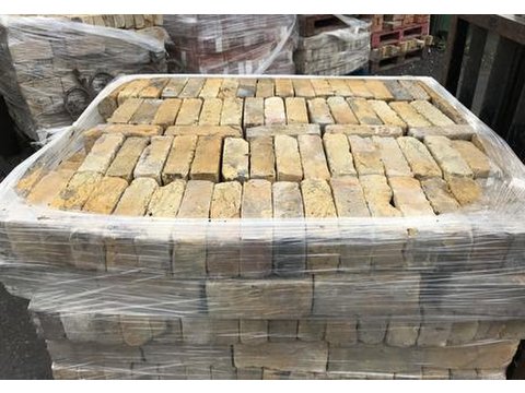 reclaimed yellow stock bricks