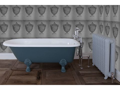 Cambridge cast iron roll top bath