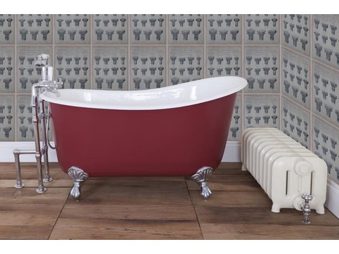Lyon compact cast iron bath