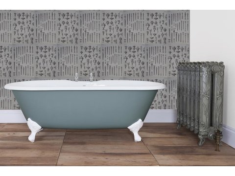 Bisley double ended roll top bath