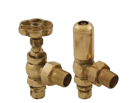 Brass Daisy Wheel Manual Radiator Valves