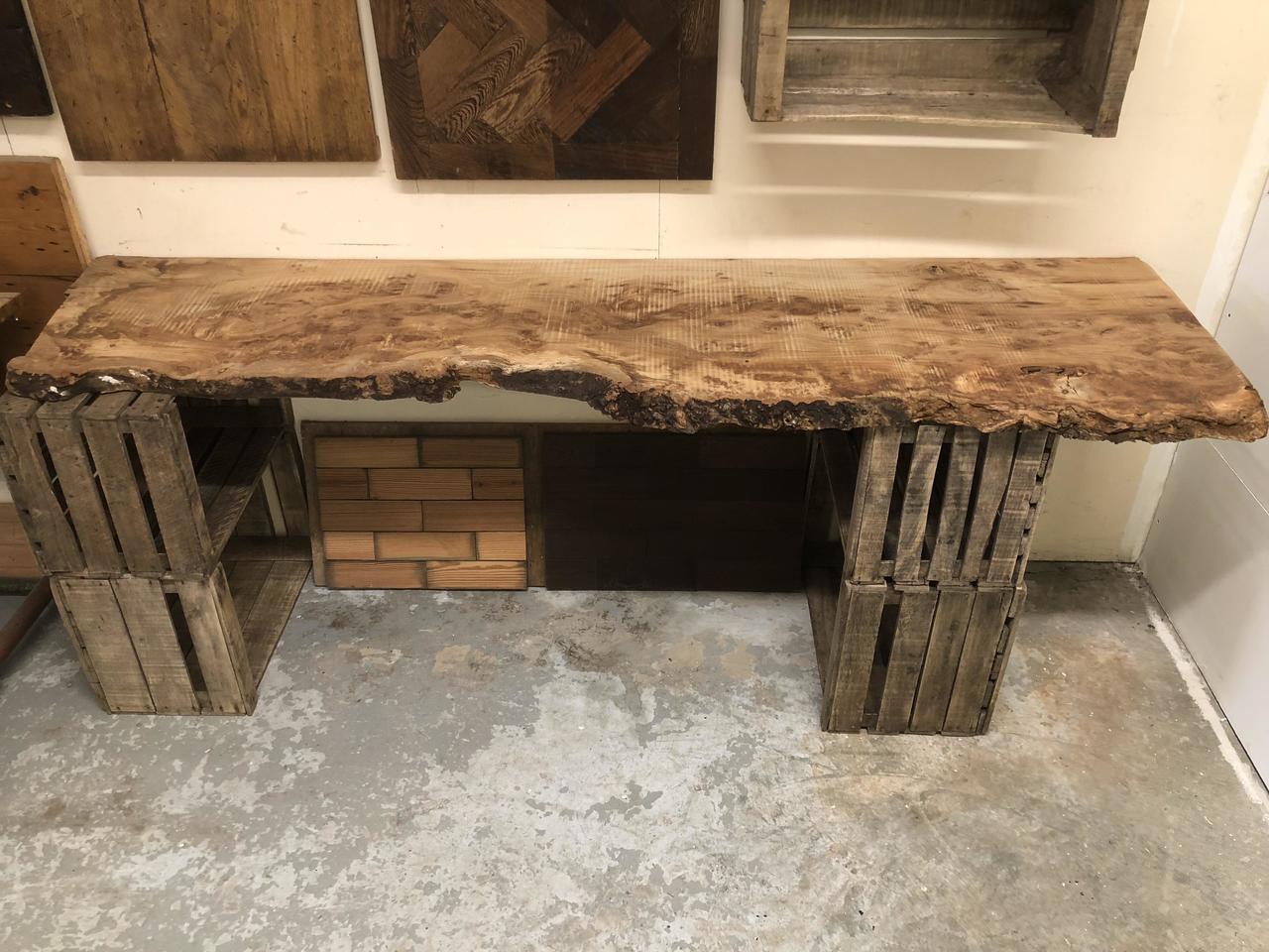 Tree Slice Oak Slab Table Top Nostalgia and New