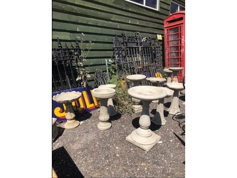 Lovely selection of bird baths