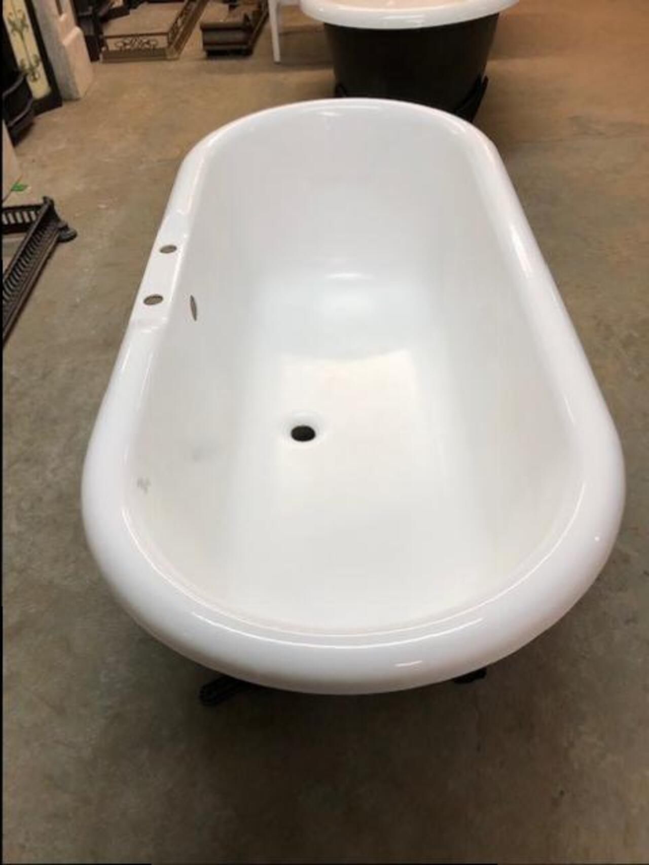 cast iron bath reclaimed