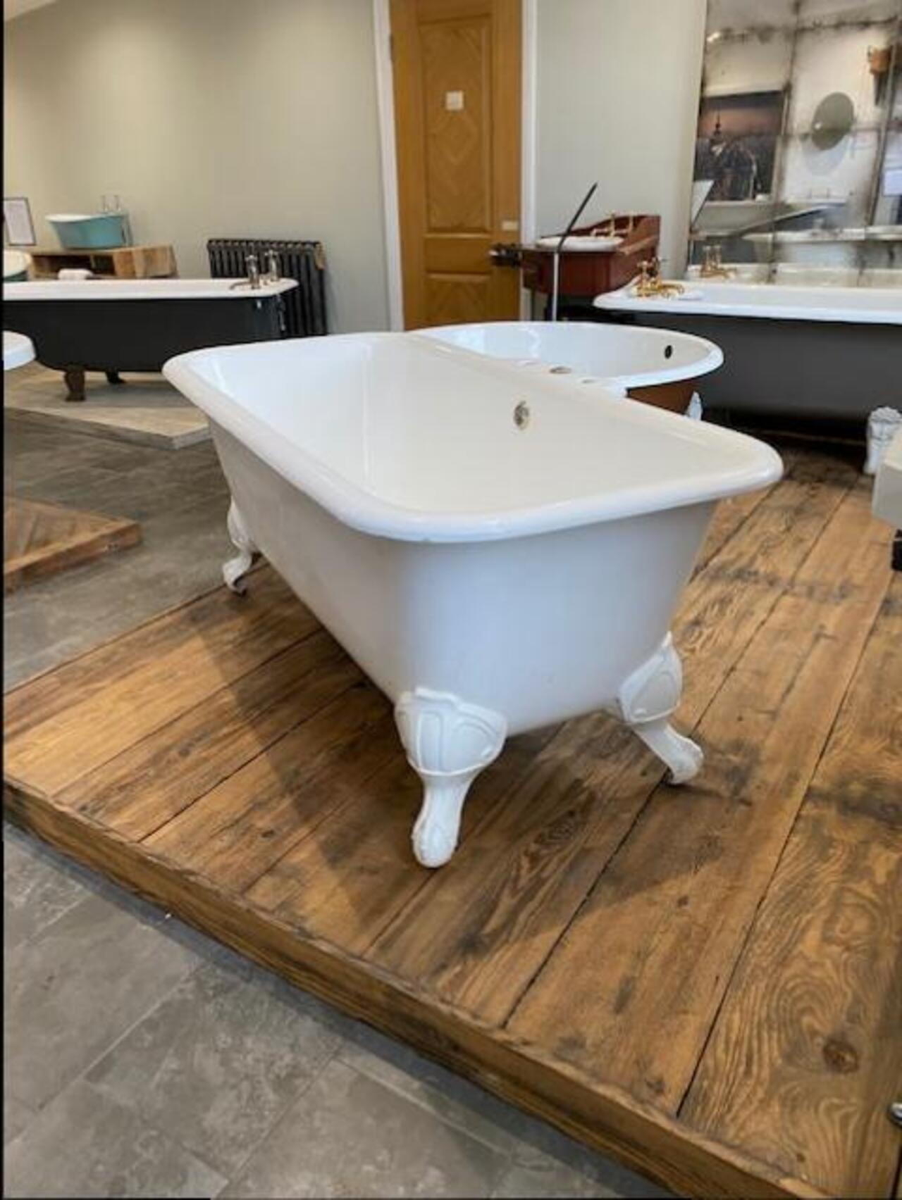 cast iron bath reclaimed