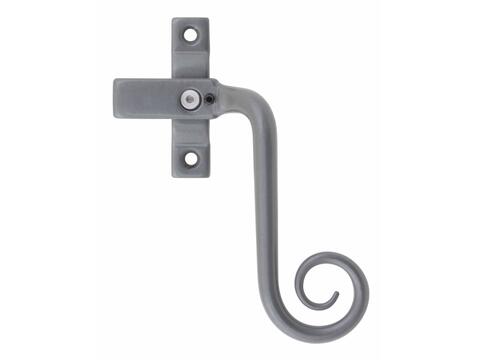 Curl Casement Fastener R/H Locking Armor Coat Satin Steel