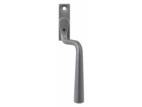 Padstow Cranked Espag Window Handle Locking R/H Armor Coat Satin Steel