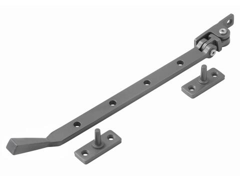 Arundel Casement Stay 10"/250mm Armor Coat Satin Steel