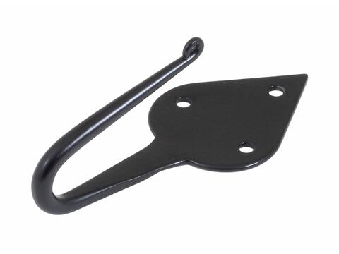 Coat Hook Gothic Style Armor Coat Flat Black