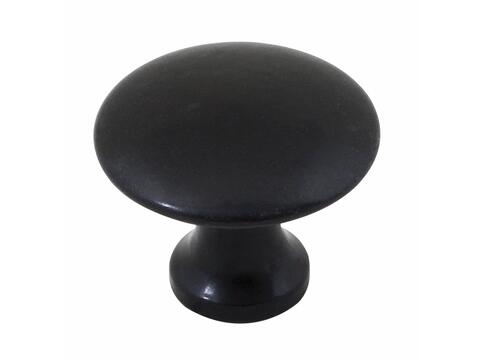 Ashton Knob 30mm Armor Coat Flat Black