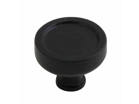 Taunton Knob 30mm Armor Coat Flat Black