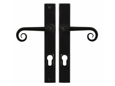 Curl Multipoint 92mm Sprung Entry Flat Black Left Handed