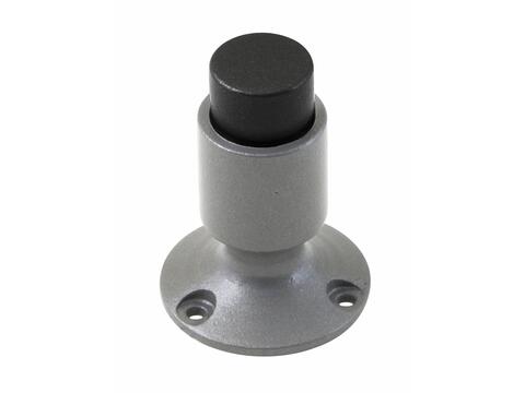 Projection Door Stop Satin Steel