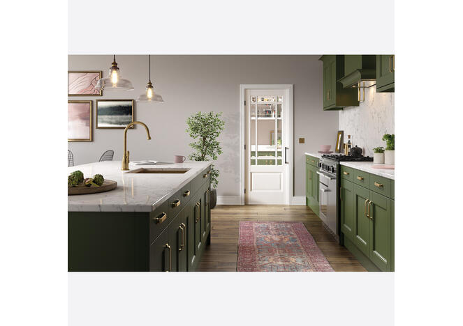 White Downham Glazed 9L