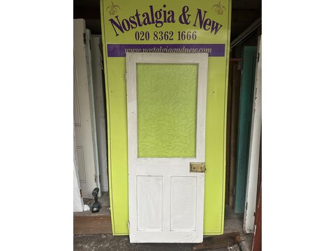 NOW SOLD Glassed period door gd1201