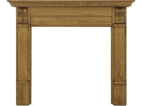 Corbel Wooden Fireplace Surround