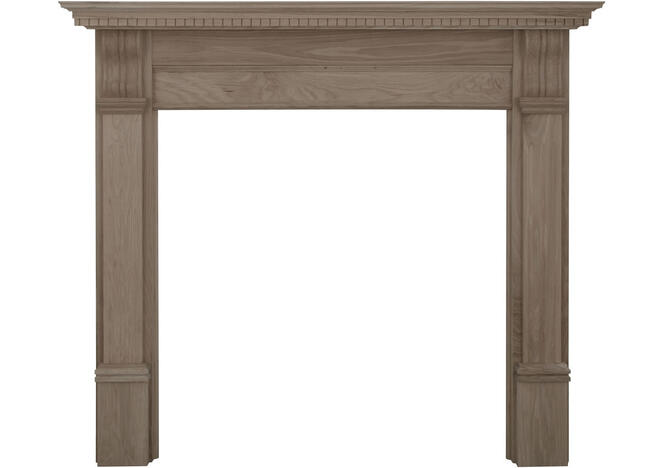 Wide Opening Unwaxed Solid Oak