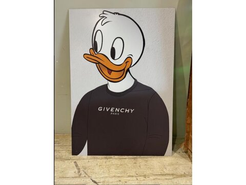 NOW SOLD A totally unique picture of Donald Duck with a wonderful back story p174
