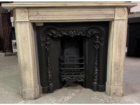 A Georgian style stone fire surround FS1209