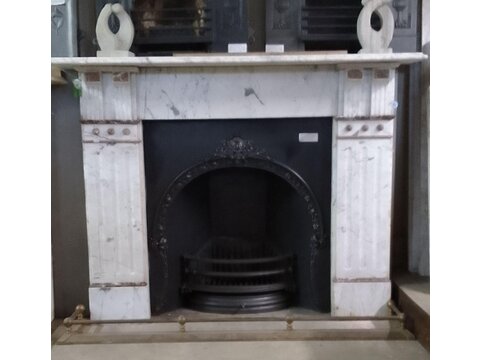 FS229 Late Victorian/Edwardian Marble Surround