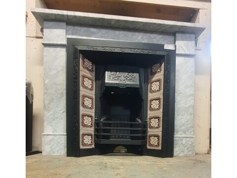 FS810 Wonderful Charlotte Marble Fire Surround.