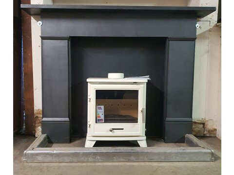 NOW SOLD FS201 An Original Edwardian/Victorian Slate Fire Surround
