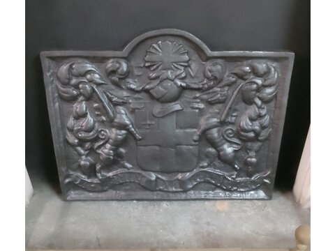 FB0201 Elegant Ornate Fire Back