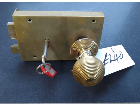 DL01001 Original period door lock.