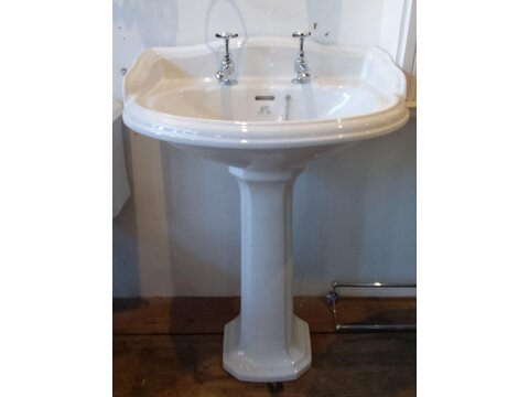 NOW SOLD A SUPERB LEFROY BROOKS SINK AND STAND