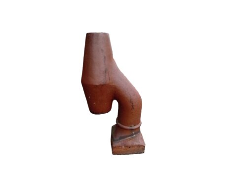 CP2606 A RARE TO FIND DONKEYS HEAD CHIMNEY POTS