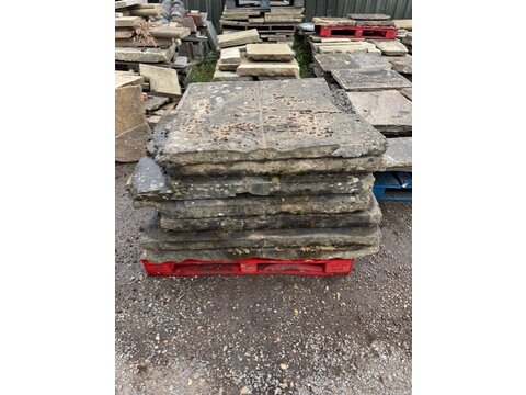 Reclaimed York stone huge flags Y2307